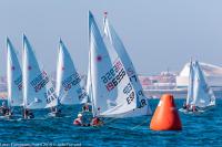 Arturo Martínez encara la última jornada del europeo de Laser Radial en la cuarta posición de los Sub 21