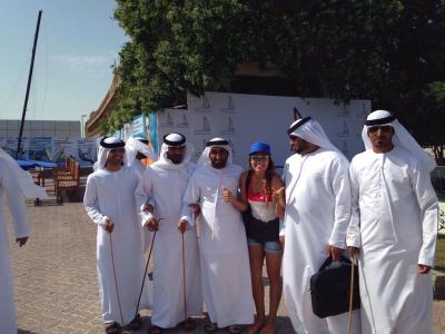 Blanca Manchón, en la final de la Copa del Mundo de vela olímpica