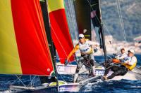 Botín y Trittel llegan líderes a la Medal Race de 49er  