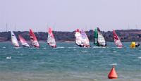 campeonato autonómico de vela de Castilla la Mancha en la modalidad de Windsurf-Slalom.