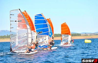 Copa de España de vela 2021 en la modalidad de Fórmula Windsurf.