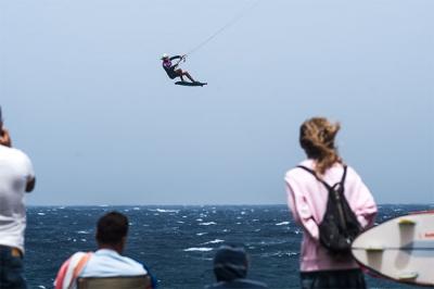 Dominio canario en las finales del Campeonato de España de Kiteboarding 