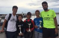 El equipo de Optimist del CNCB vuelve del Gran Premi Club Nàutic El Masnou con importantes resultados en G1 y G2.