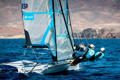 El equipo olímpico español busca la victoria en Lanzarote