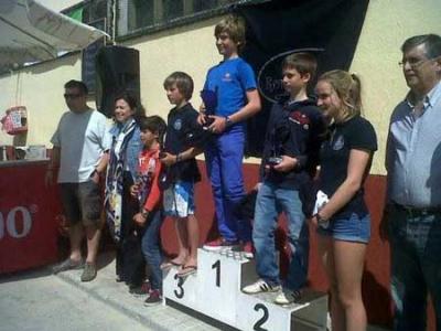 El local Benito García se adjudica la victoria en el Campeonato provincial de Optimist celebrado en aguas de Puerto Real