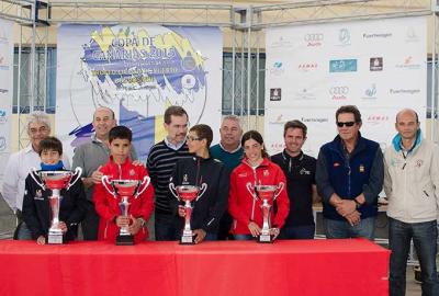 El RCNGC canta un pleno en la  Copa de Canarias de Optimist