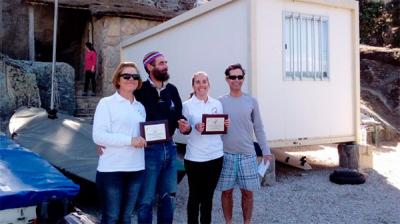 Elena Raga y Paloma Blanco, campeonas Autonómicas de 470 en el embalse de San Juan