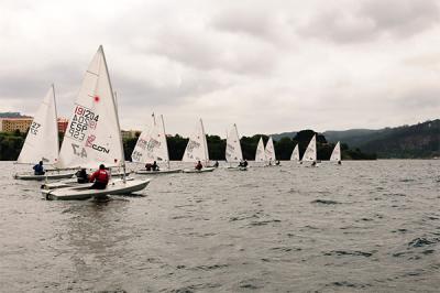 Ferrol acogió a las flotas gallegas de las clases Optimist y Láser