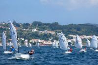 Ferrol y su ría acogieron a las flotas gallegas de las clases Optimist y Láser