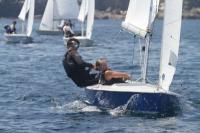 Francisco Silvela y Aida Marqués nuevos campeones de Asturias de Snipe. 