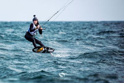 Gisela Pulido se clasifica para la semifinal del Europeo de Fórmula Kite