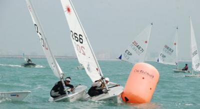 Hoy ha dado comienzo en aguas de la bahía de Cádiz el Campeonato de España de Láser Radial