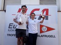 Javier Echavarri (ILCA7) y Mònica Azón (ILCA6) se proclaman campeones del master del CVC