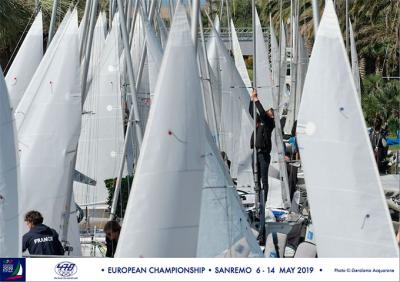 Jornada en blanco en el Campeonato de Europa de 470