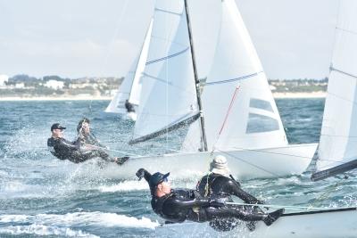 La bahía de Cádiz presume de excelencia en la recta final del Campeonato de Europa de Flying Dutchman 