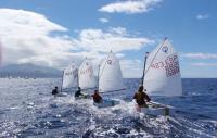 La Escuela de Vela Caixanova del Club Marítimo de Canido en Las Azores