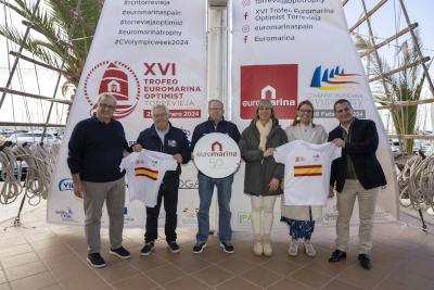 La Euromarina Optimist Torrevieja 2024 ya es toda una realidad con su puesta de largo