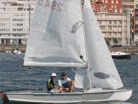 LA FALTA DE VIENTO OBLIGO A SUSPENDER LA PRIMERA TIRADA DEL TROFEO INAUGURACIÓN DE LA AAS PARA LA CLASE SNIPE EN SANTANDER