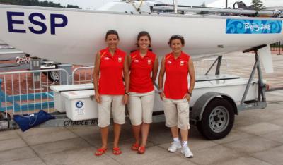 La medallista olímpica Sandra Azón empieza su preparación como patrona de Match Race Femenino