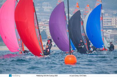 La MedSailing del CN El Balís abre con el Campeonato de Catalunya de 420 y Europe y se le suma la Eurocup de 29er 