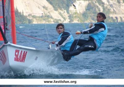 Las regatistas del Real Club Náutico de Tenerife Laura y Marta Capdevila ubcampeonas de europa femeninas