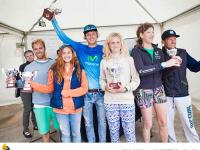 Los riders Florian Trittel y Elena Kalinina ganan el Trofeo Princesa Sofía IBEROSTAR en la clase Kiteboarding 