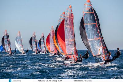 Los valencianos Enrique Urios y Filippo Binetti se imponen en 29er de la MedSailing Eurocup celebrada en el CN El Balís