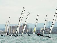 Luc Dubois gana el Circuito Nacional de Catamaranes clase A del Club de Vela de Pobla Marina