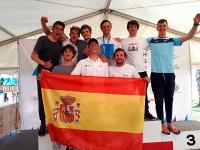 Marcelo Cairo, subcampeón juvenil de Europa en Laser Radial