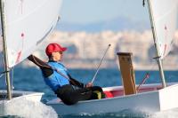 Marco Gradoni y Alejandra Pérez se colocan líderes en el Trofeo Euromarina Optimist Torrevieja