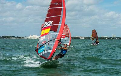 Marina Alabau, segunda en la Medal Race de Miami