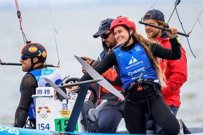 Medalla de plata para Gisela Pulido en la Copa del Mundo de vela