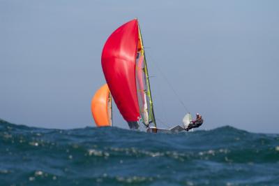  Más viento en el Europeo 49er en Porto 