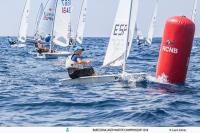 Mónica Azón y Carlos Martínez campeones de la Barcelona Láser Master Championship 2018.