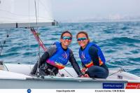 Neus Ballester y Andrea Perelló campeonas absolutas femeninas de la Copa de España de 420 en El Balís