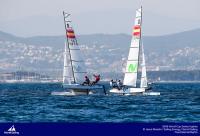 Nueve tripulaciones nacionales competirán en el Campeonato de Europa de 49er y Nacra 17