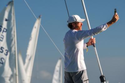 Nuevo parón del Campeonato del Mundo de Snipe Máster en la bahía gaditana