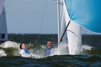 Pacheco y Betanzos afrontan la Medal Race del Mundial de 470 en la segunda plaza