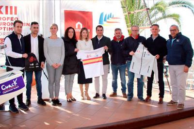 Puesta de largo del Trofeo Euromarina de Optimist con más de 400 regatistas inscritos