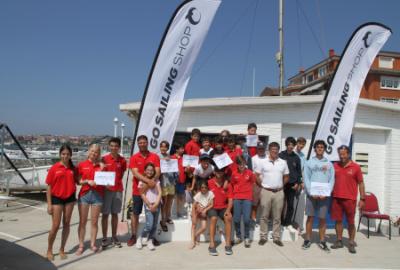 Punto final al Trofeo Go Sailing Shop 2023 de vela ligera en el Abra