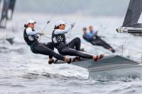 Támara Echegoyen y Paula Barceló segundas en el inicio del Mundial de 49erFX en Canadá