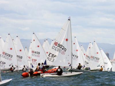 Última cita del Trofeo Garbí para la vela infantil y ligera