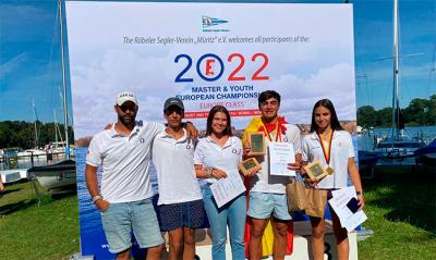 Un oro y un bronce para los andaluces en aguas alemanas. Campeonato de Europa de la clase internacional Europe