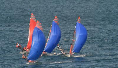  V Semana Internacional de Vela Ciudad de Santander. Recital de la tripulación valenciana de 29er en la 2ª jornada de la Copa de España 