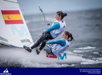 Xammar/Rodríguez y Mas/Cantero competirán mañana por el título de campeones de Europa de 470