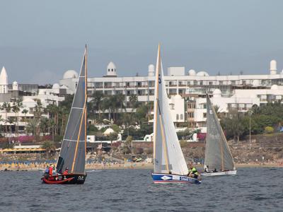 Regresan los barquillos de vela latina a Lanzarote más de un año después