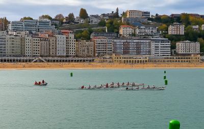 La Liga Nacional Iberdrola de remo de mar echa el telón en San Sebastián